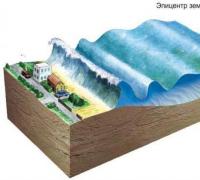 По каким причинам возникают цунами